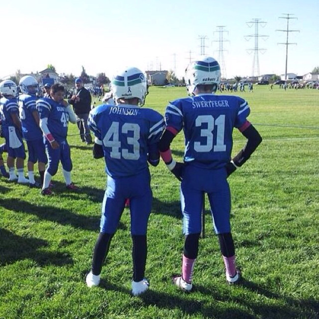 Northridge football. #SQUAD