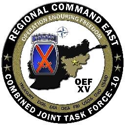 This is the offical Twitter acct of Regional Command East dedicated to providing the latest news about CJTF-10 and eastern Afghanistan. RT/Follow ≠ endorsement