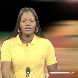 journaliste à la chaîne panafricaine Africable Télévision, passionnée de sport