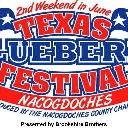 The official Twitter page for the 25th Annual Texas Blueberry Festival, June 13-14, 2014 in Nacogdoches, Texas!! Be sure to check back for updates!