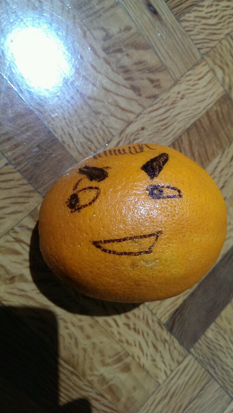 soy una naranja pixa