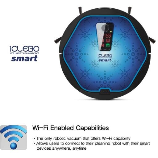 Wi-Fi Enabled Robotic Vacuum Cleaner with Camera Vision Mapping Tecnology