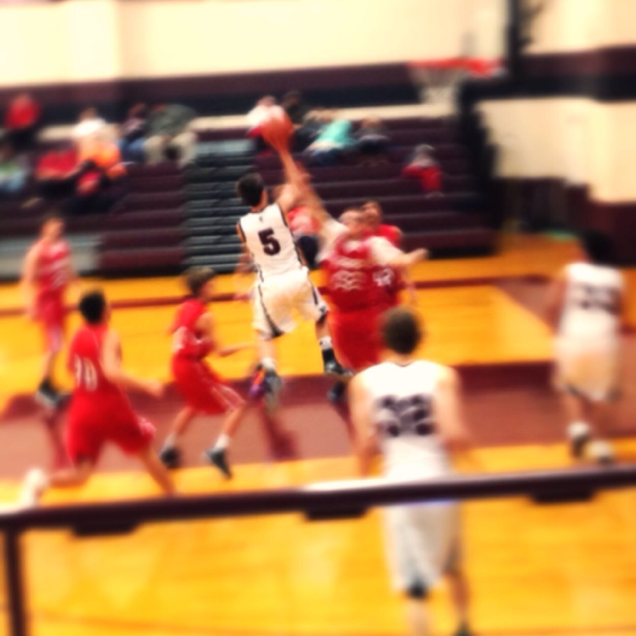 If you would let me play basketball for the rest of my life. I would never die!