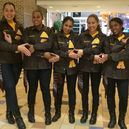 We are the women of Delta Tau Lambda Sorority, Incorporated from the Lambda chapter at Grand Valley State University.