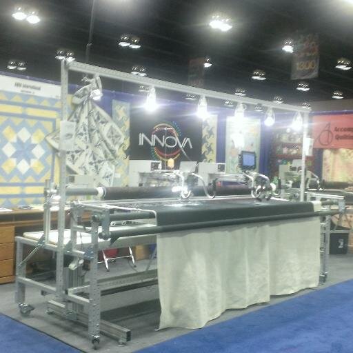 AccomplishQInc's profile picture. Accomplish Quilting, Inc, established in 2001 by Loretta Benedict, is the leading dealer for Innova Quilting Machine systems in the country. 866.556.2552 :)