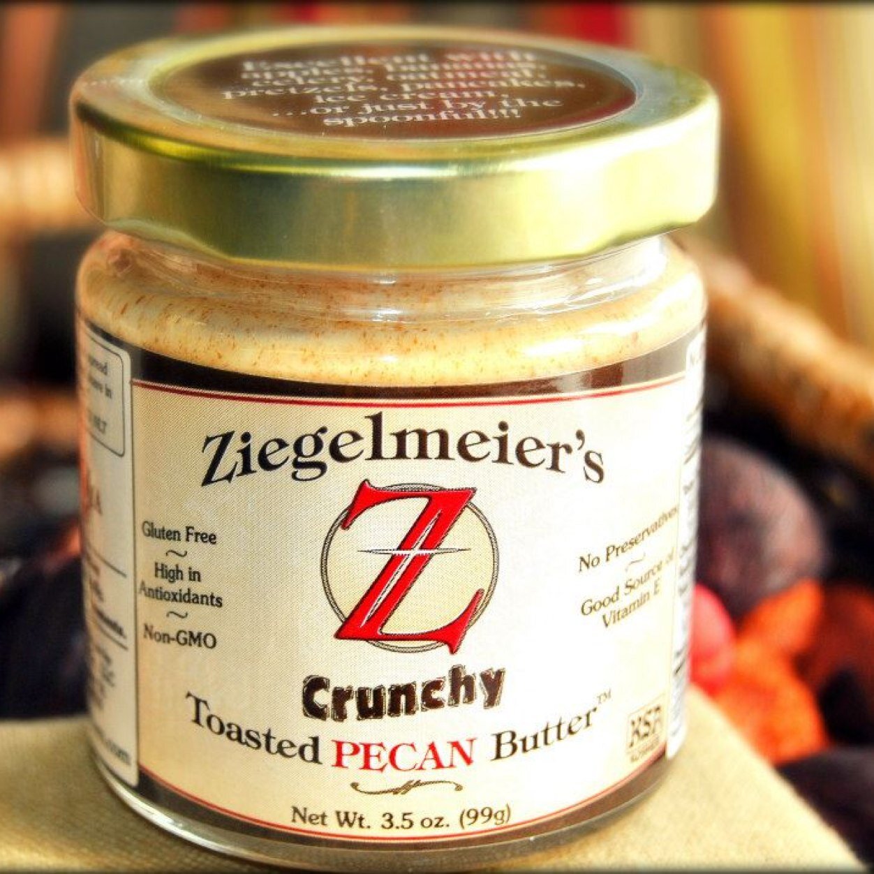 ziegelmeiers's profile picture. A mom & pop shoppe with 2 kids loving God & working the American dream! Ziegelmeier's Toasted PECAN Butter: all-natural, gluten-free & peanut free & sooo YUMMY!