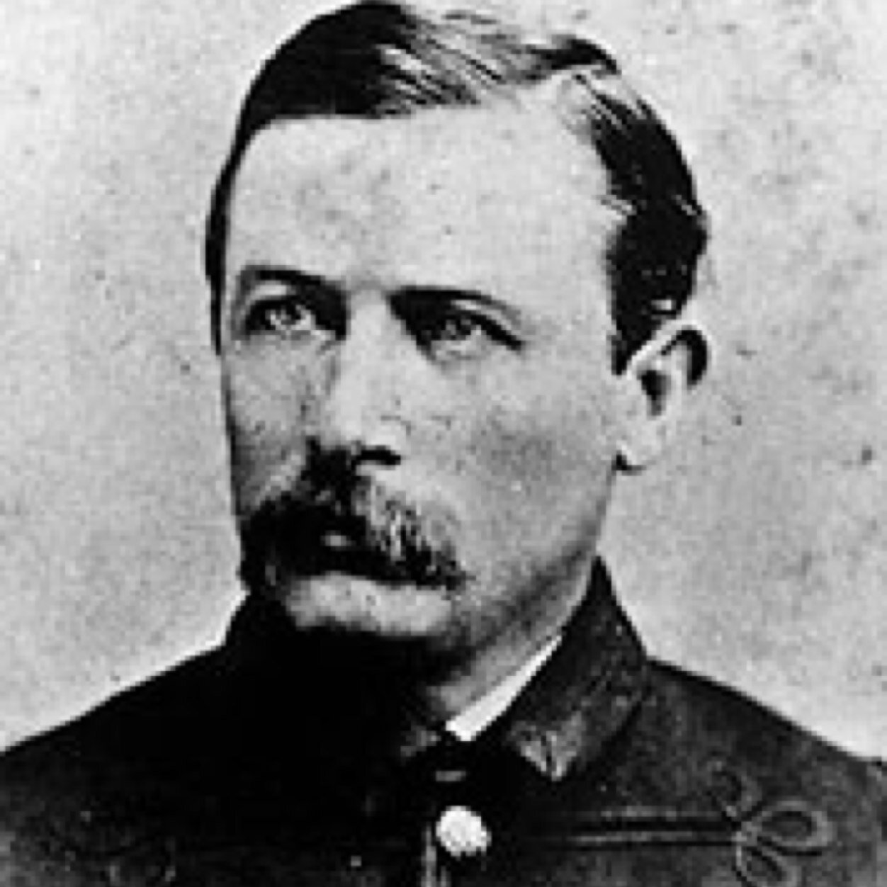 Meritorious defender of the frontier against the depredations of renegade savages, hostile bands and desperados.