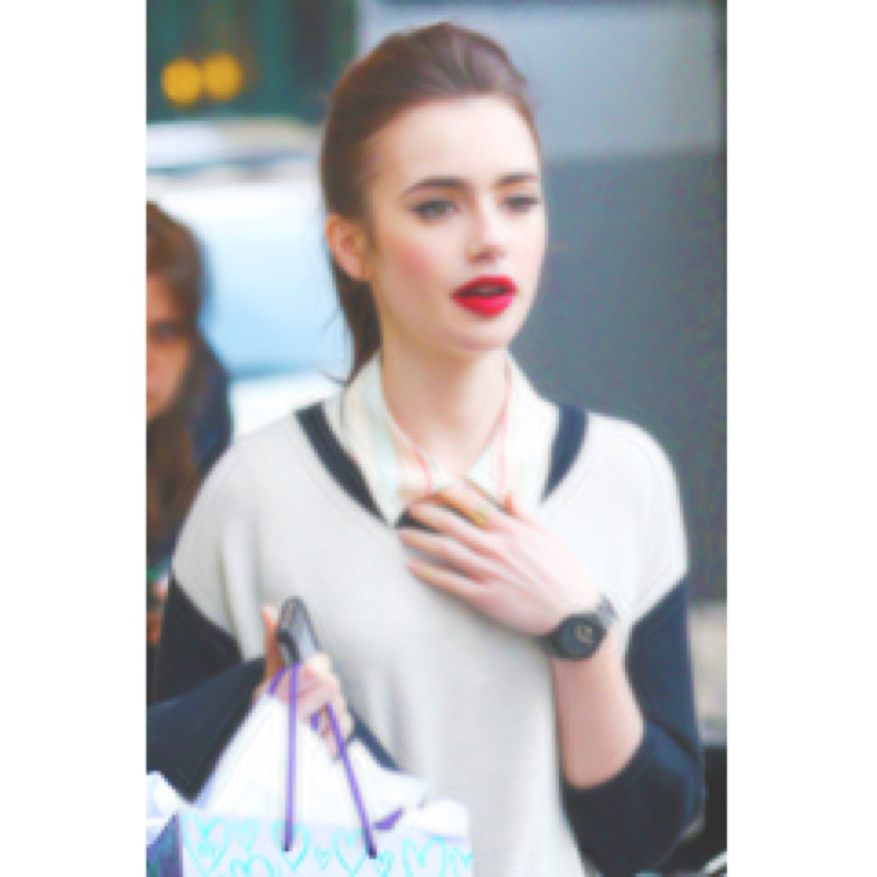 Lily collins || 24 || single