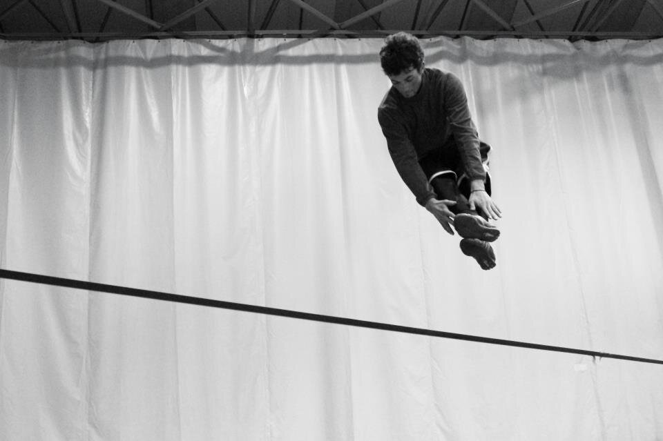 Slackliner profesional