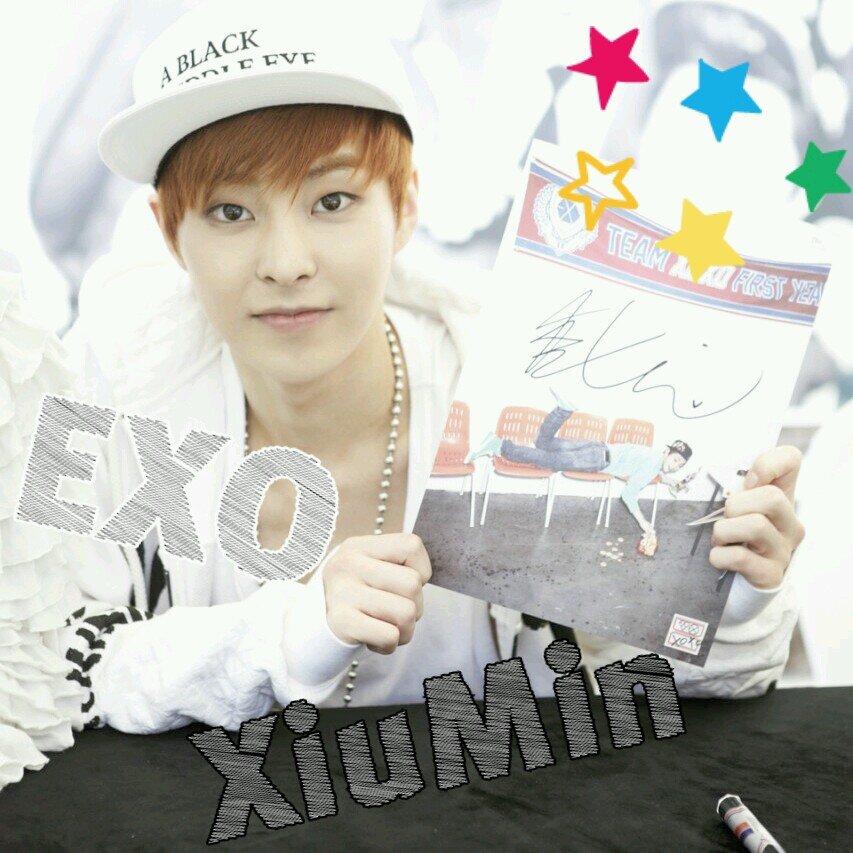 EXO XiuMin Fake,