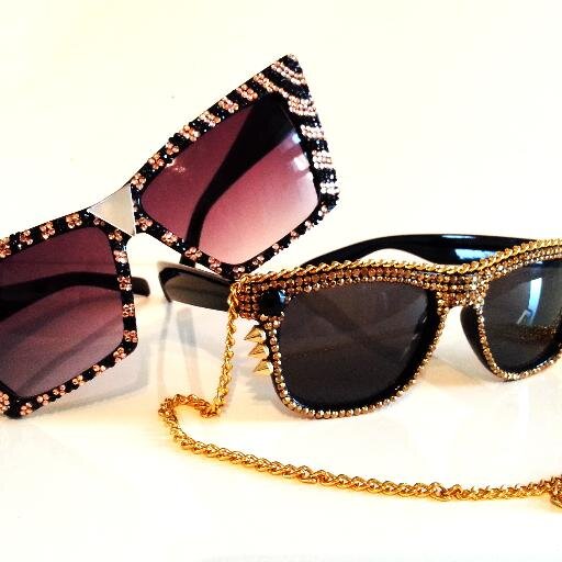 Stunning Swarovski embellished Sunglasses - hand made to order!
© Leopard Loves :: London UK :: For info please email info@leopardloves.com