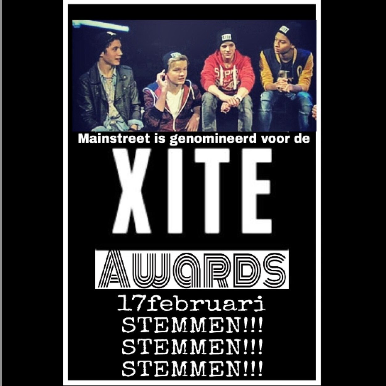 Mainstreet moet winnen met de Xite awards! (En wij mainiacs natuurlijk ook hi)