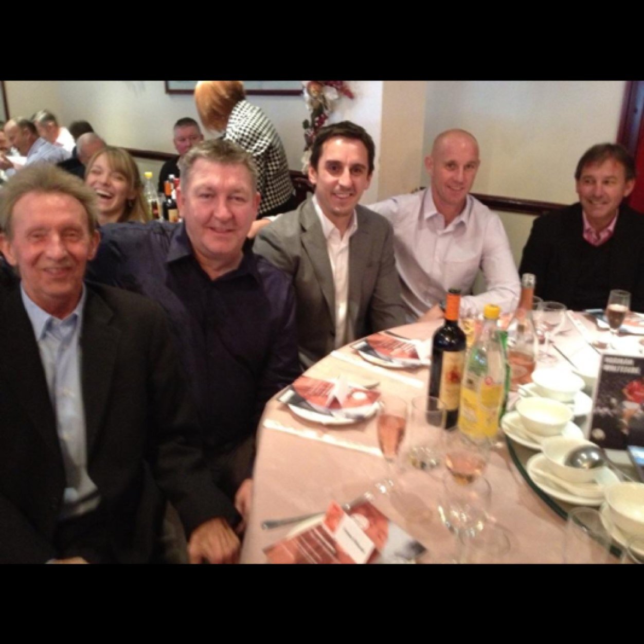 Twitter news about the Norman Whiteside Dining Club and Summer Sailing Barge Trips!