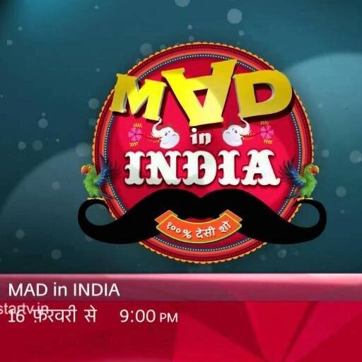 The official page Mad In India show in the #Star Plus. Its a comedy show Leading by #Sunil Grover & Manish Paul. And followed by Manish Paul & Siddharth Jadav