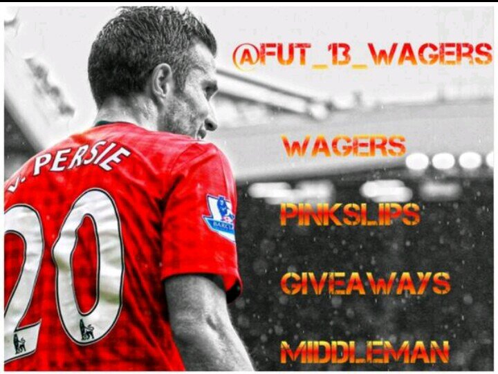 My new account!! Wagers here!