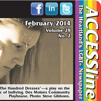 Formerly Gay, Lesbian, Bisexual, Transgender, and HIV news from The Heartland's LGBT+ newspaper.