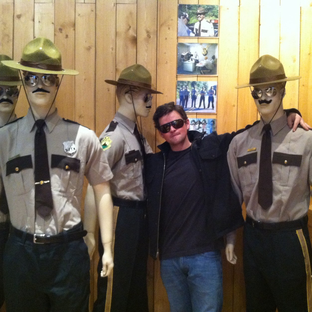 We're going over the border to Canada for some French fries and gravy, sir.