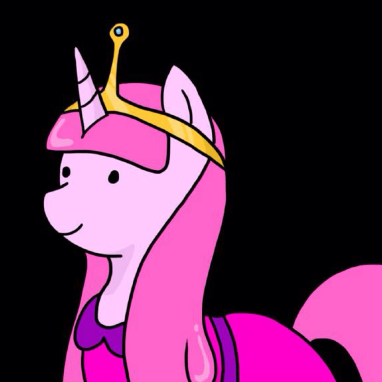Hi i'm Princess Bubblegum! I come from the land of OOO. I love science and my candy people at Candy Kingdom!