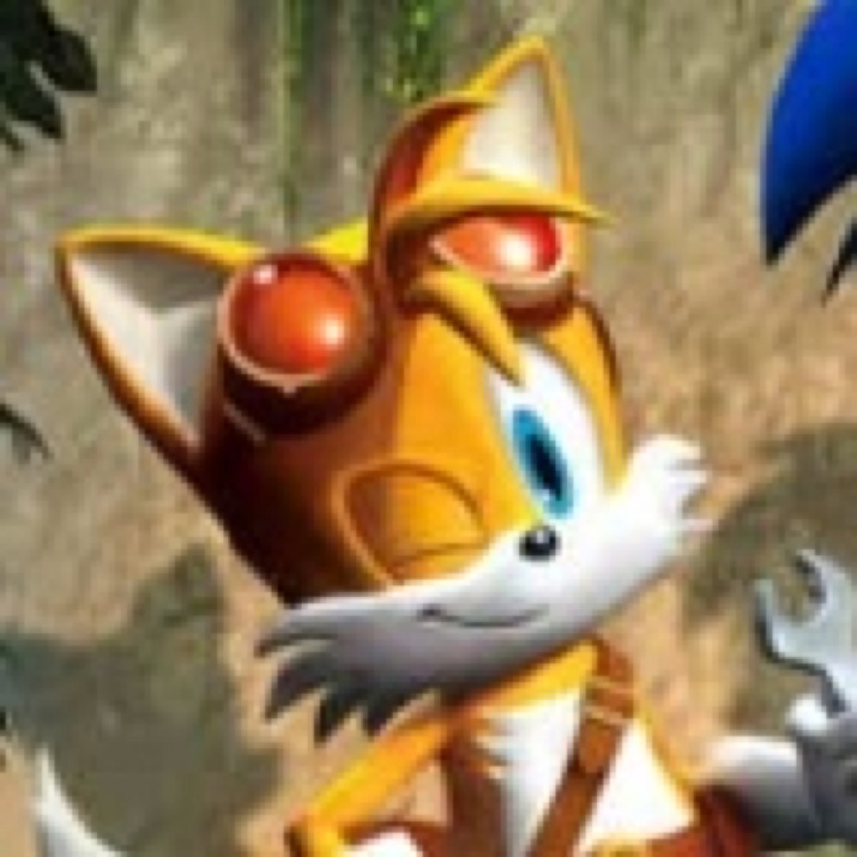 im miles tails prower, a two tailed fox that loves to fly high and hang with my friend sonic #TeamChaosEmerald