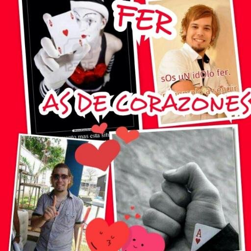 Somos las oficiales, originales, autenticas, tenemos al mejor FER PEREZ 100%.. ♥ De la mano de Díos. .
Club Oficial: AS DE CORAZONES