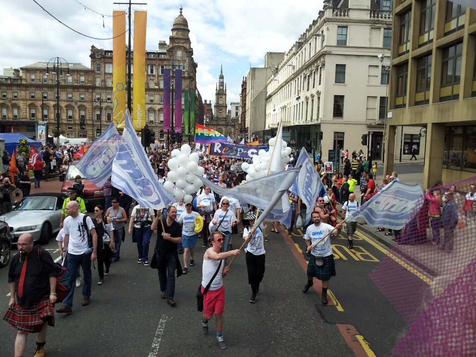 The STUC LGBT+ Workers' Committee campaigns for LGBT+ equality in both the workplace and Scottish society whilst promoting human rights Internationally.