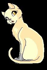 A Tan She-Cat w/ Yellow eyes. (Mom: Rosefur) (Dad: YellowStar) (Clan: BlazeClan) (Theme song: Dark Horse) (Rank: Warrior) Is Very Powerful and Strong