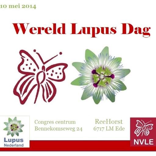 Een congres op wereld lupus dag dat georganiseerd wordt door de NVLE en Lupus Nederland