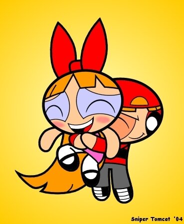 I'm Blossom! I'm so glad to meet y'all! I'm a little 5 year old girl who fights crime and evil in the city of Townsville!