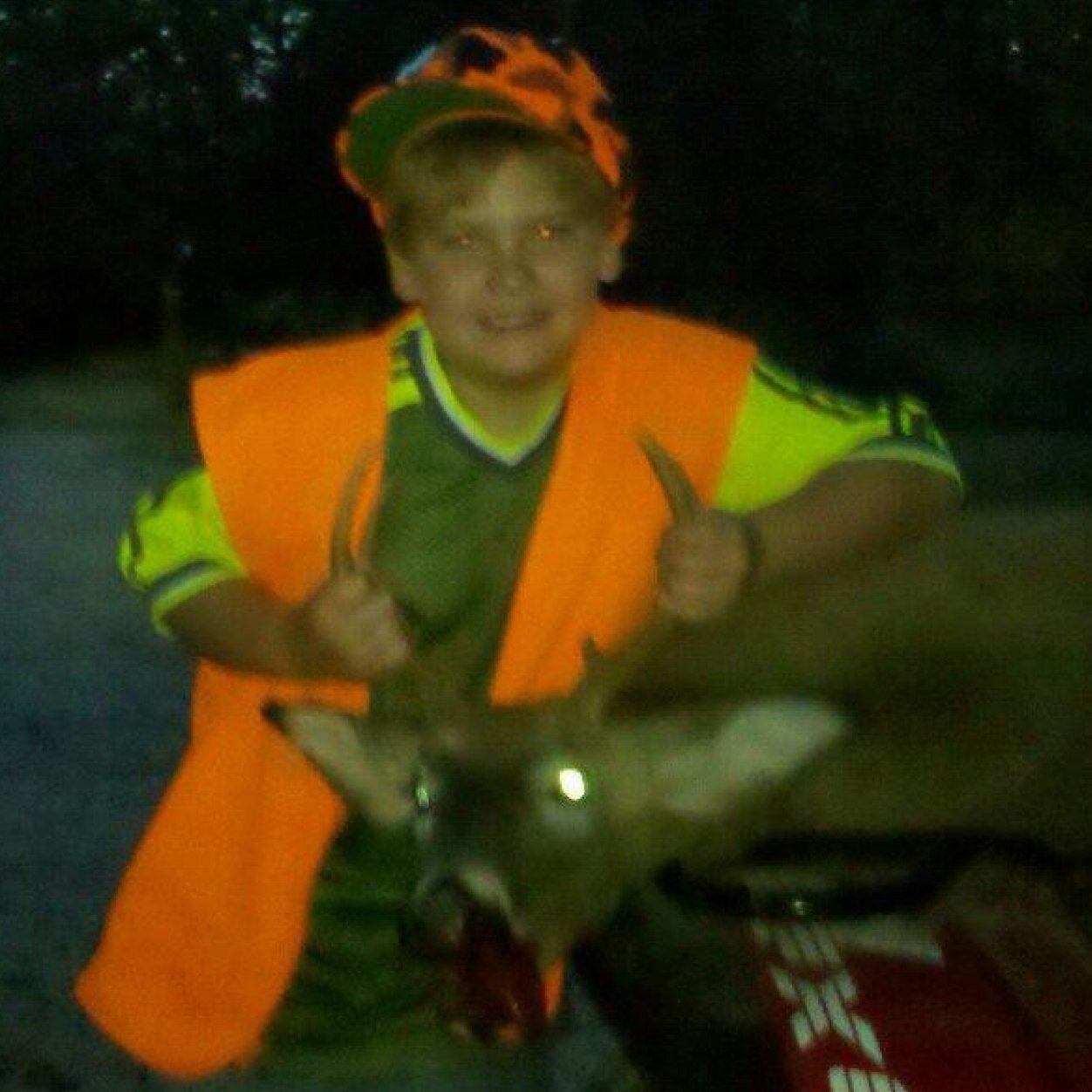 I love to hunt all animals around my house! I shoot any kind of gun you can think of, as long as it fires correctly. My favorite gun is my ruger SR22 pisol.