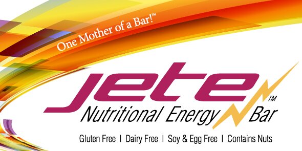 Jete Nutritional Energy Bar. One mother of a bar! ™
#GlutenFree, dairy free, egg free and soy free. #AllNatural goodness on the go!