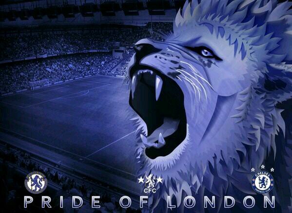 A true Blue fan.....CHELSEA 4LIFE