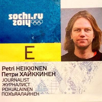 Urheilutoimittaja.