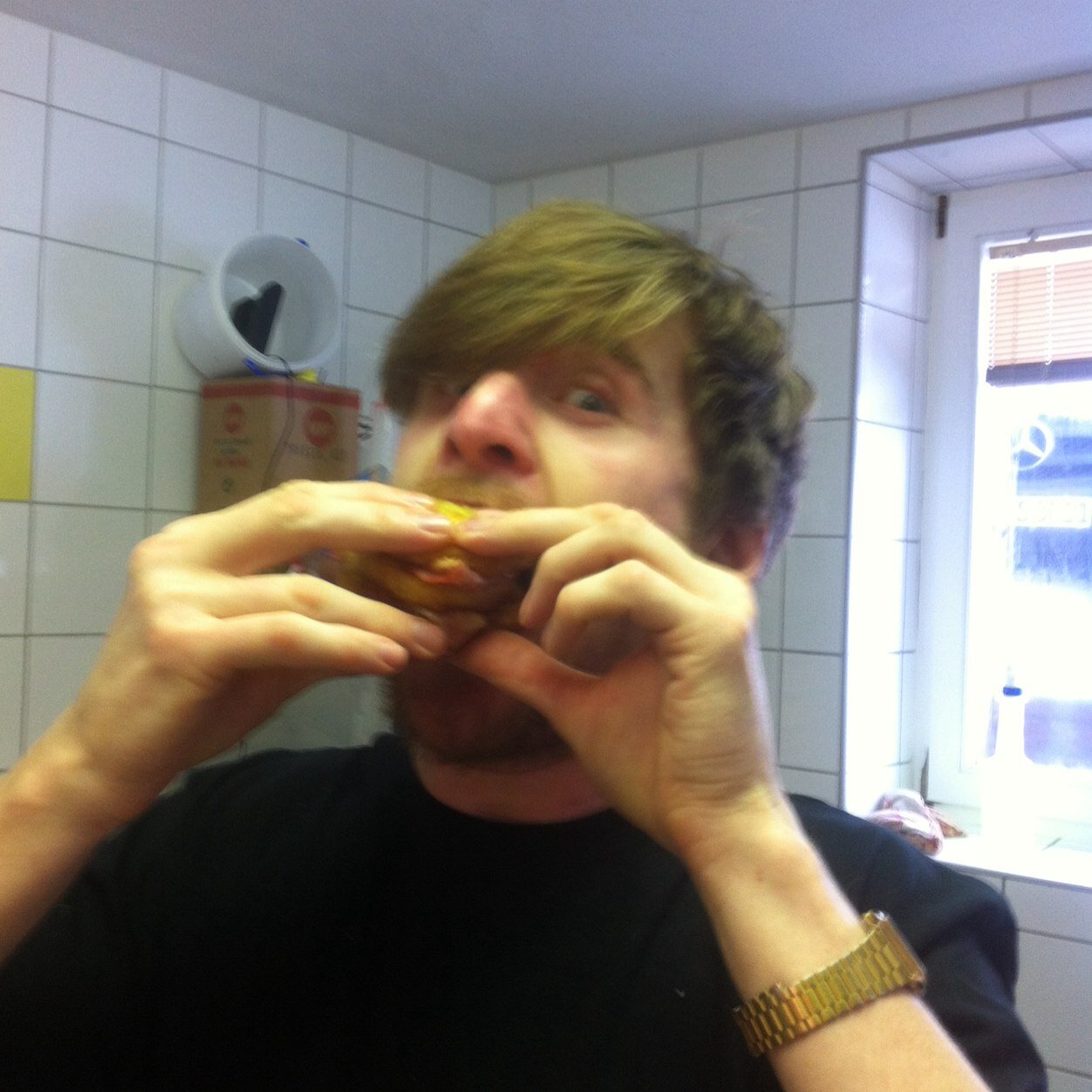 GaryDuvall's profile picture. sparky snowboard chef with a massive tash!!