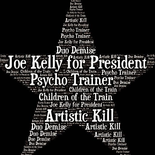 Great Scripts for Great Movies.   Joe Kelly for President, Psycho Trainer, Artistic Kill, Duo Demise, Children of the Train,  Freaky Florist, Six White Cars....