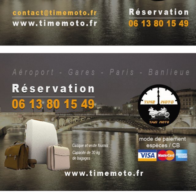 Transport de personnes #Paris et IDF #Aéroports #Orly #Roissy . contact@timemoto.fr . 06.13.80.15.49 #taxiparis #taximoto #mototaxi #taximotoparis