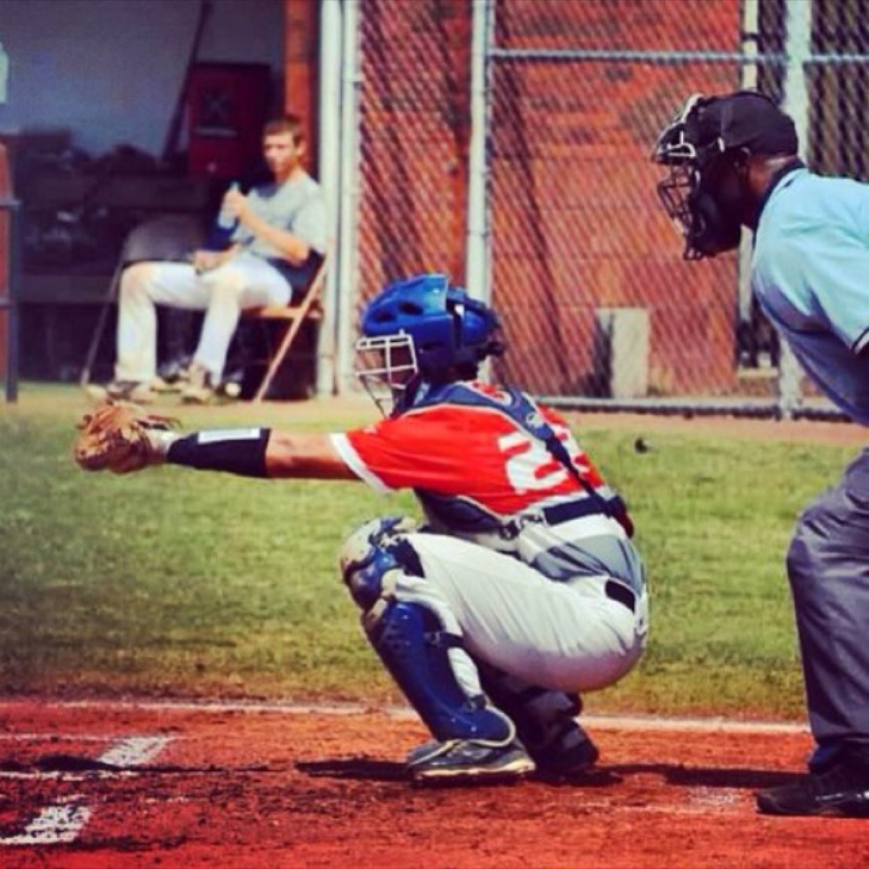 Baseballdood47's profile picture. 18, Catcher, Varsity