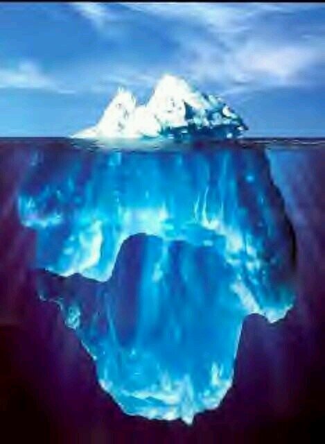 Things aren't always as they appear.  Much lies beneath the surface!