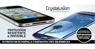 Aburrido de la odiosa mica en tu celular? novedoso producto que cristaliza la pantalla y lo mejor dura un año.