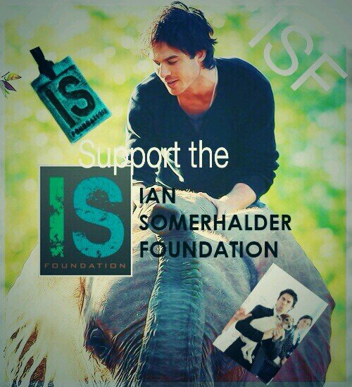 I'm 13 I support ISF & @iansomerhalder is my role model. I think kids can change the world...we just need to be heard. Oh & recycle,reuse&reduce please.