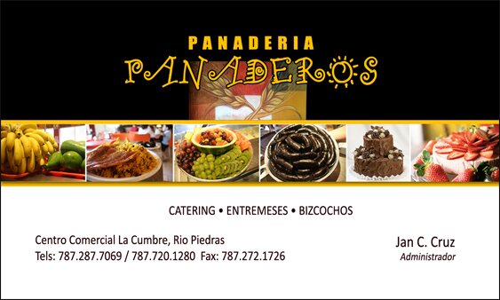 Panadería Panaderos es una empresa familiar establecida hace 39 años donde nos esmeramos cada dia mas para traerle calidad y variedad a precios razonables.