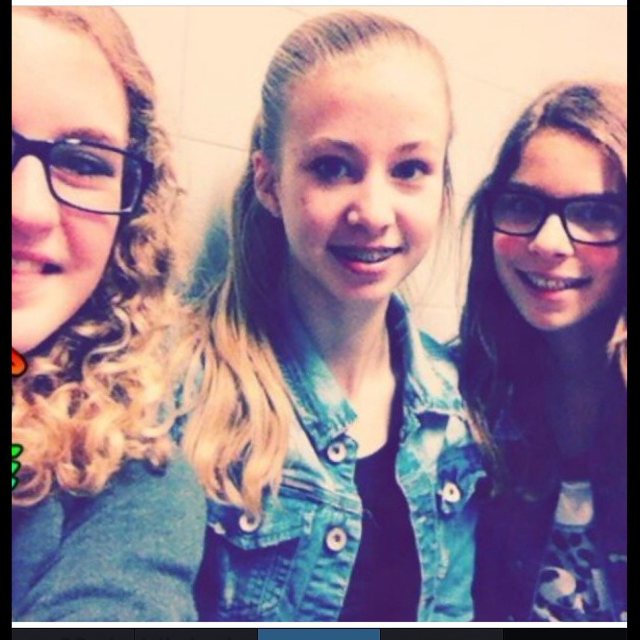 god made us bestfriends because he knew our mom couldn't handle us as sisters! 3