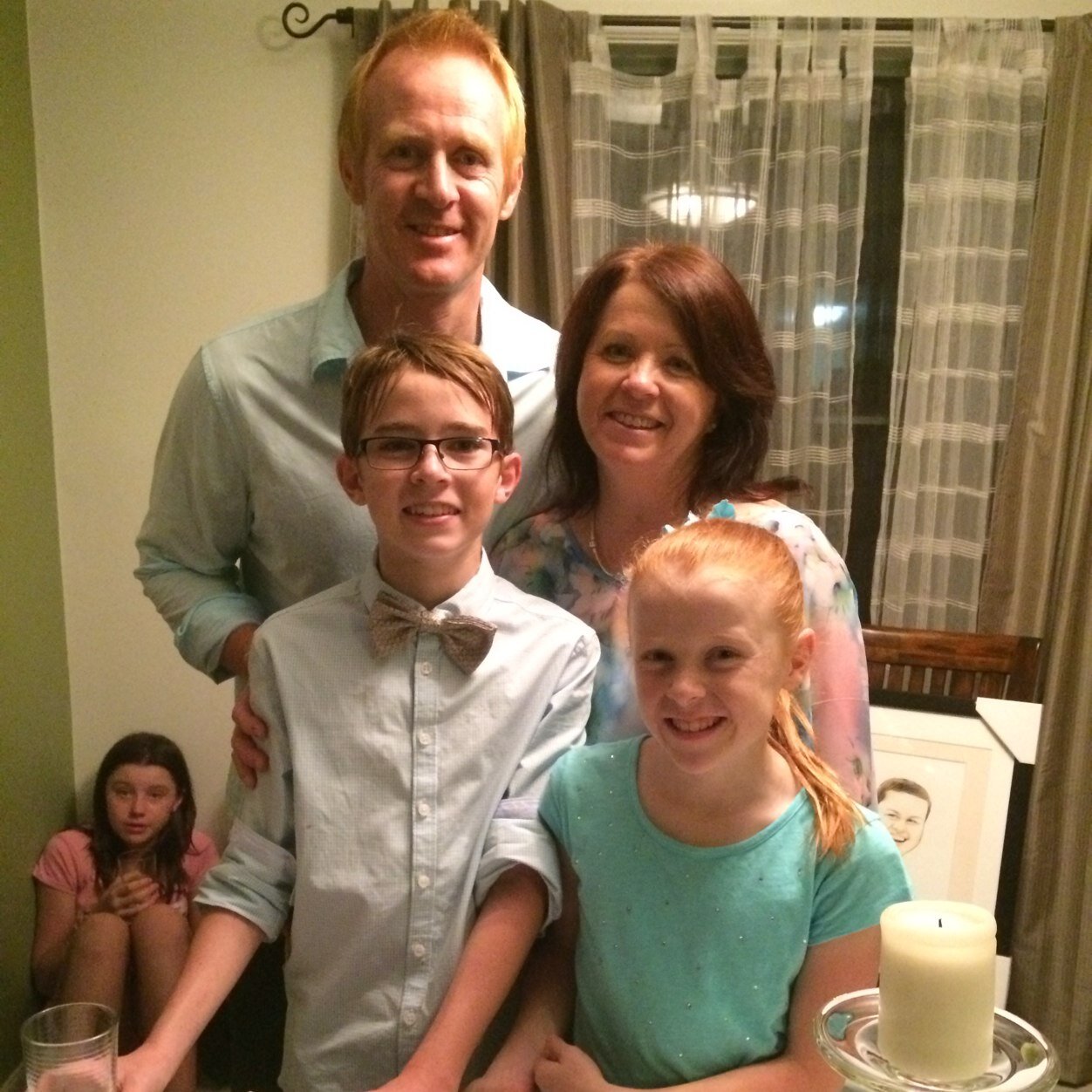 Happily married, 3 kids, fantastic in-laws, loyal and loving friends, what goes around comes around, so BE GOOD!