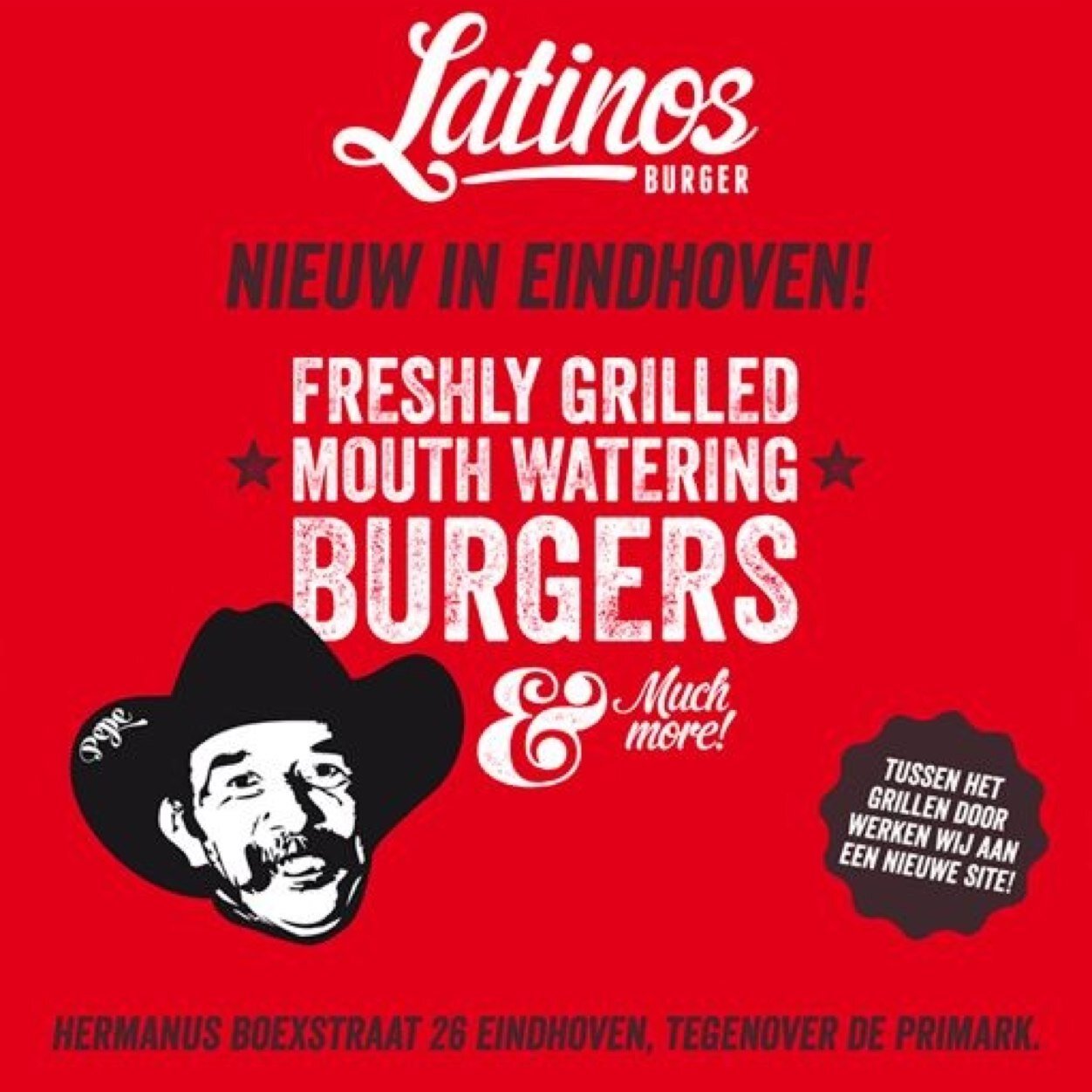Nieuw in Eindhoven! De lekkerste burgers in Nederland. Geheel op zuidamerikaanse wijze bereid & 100%HALAL! Like ons op http://t.co/7UynQuVtRY