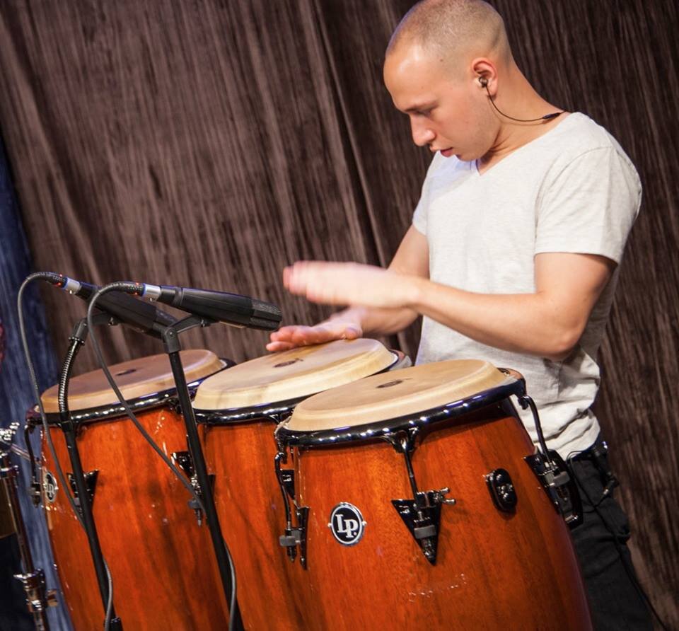 Latin Percussion, Sabian-Crescent Cymbals, Remo, and Vic Firth Endorser.