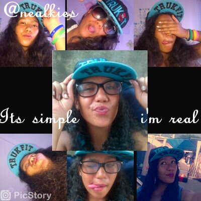 Its simple I'm real,