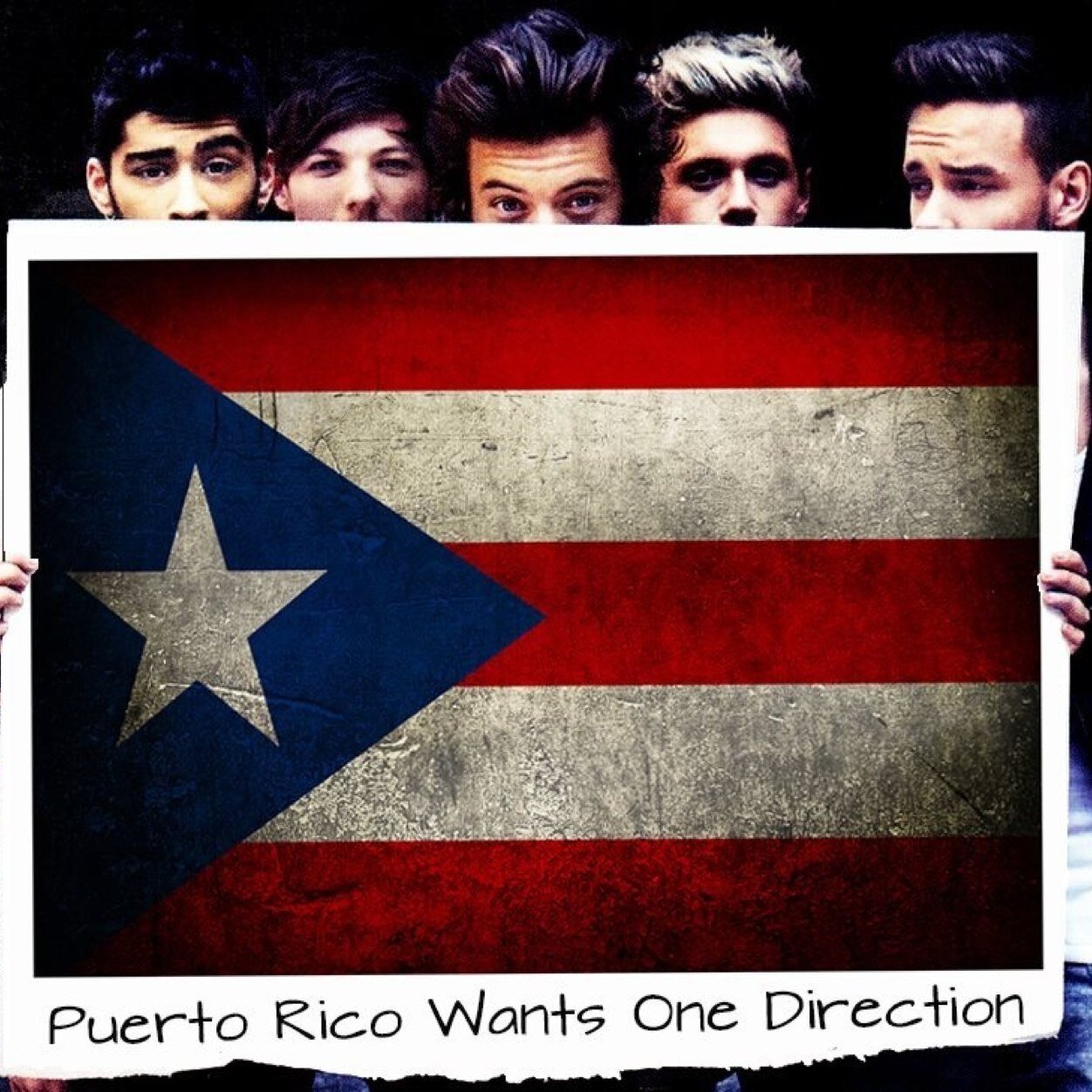 U guys are everything to me ur an insperation U guys don't know me but I wish u did LOVE U! @zaynmalik @Niallofficial @Harry_Styles #puertoricowants1D