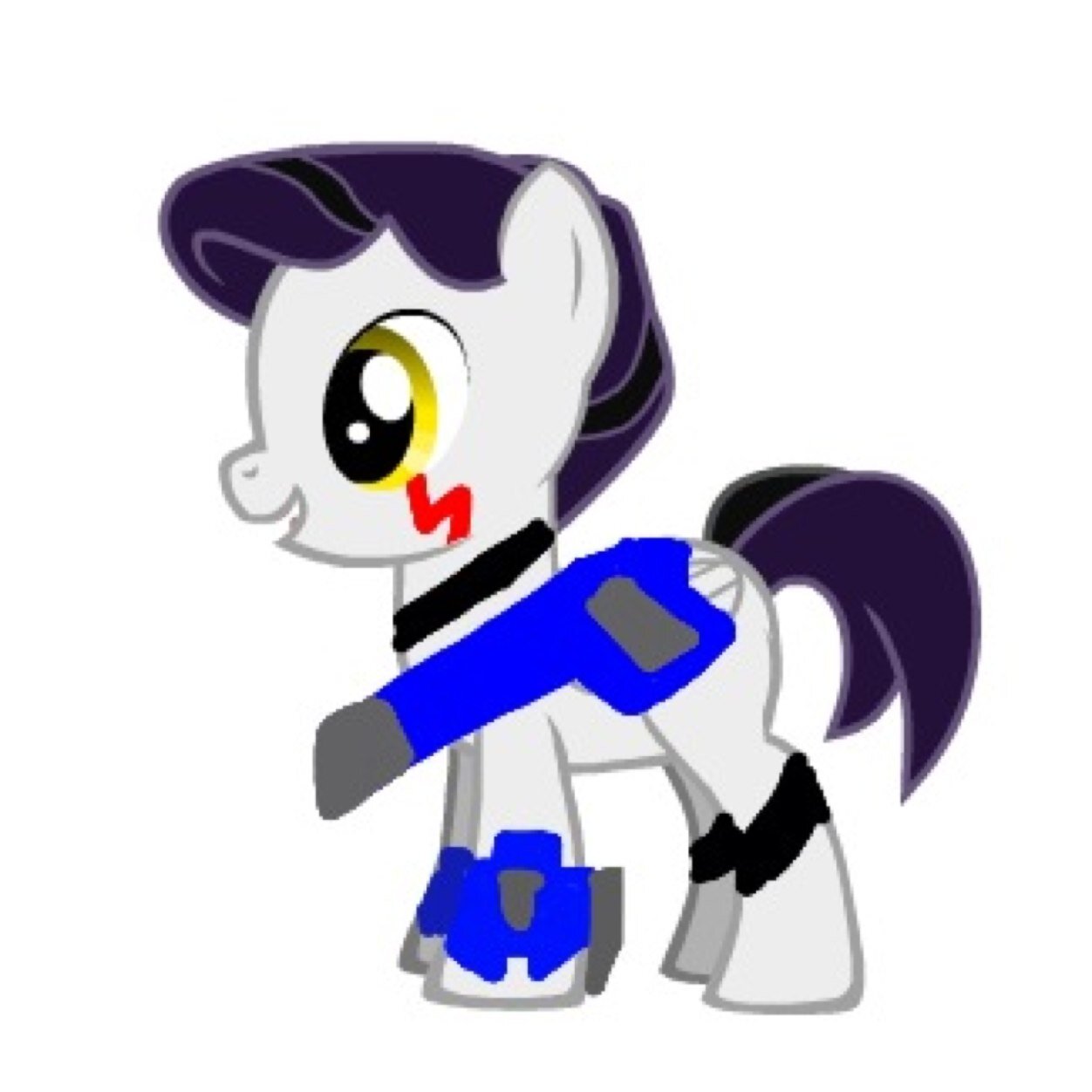 Hi there. I'm kiryu. I join Global Defense Force (GDF). Dad: @night_mlp Mom: @aqua_mlp. I has been lost memory.