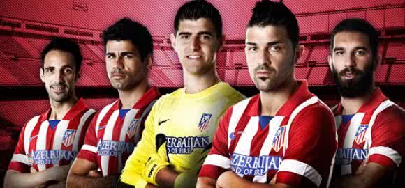 Club Atletico de Madrid, S.A.D. ( Los Rojiblancos ). Didirikan 4 Oktober 1939. Stadion : Vicente Calderon.