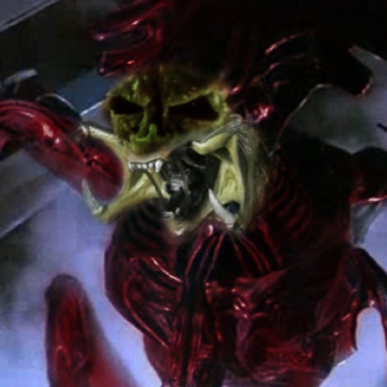 I am the live birth of a human genetically corrupted predalien queen. My son is @PABchestburster . I grow the species of your demise.