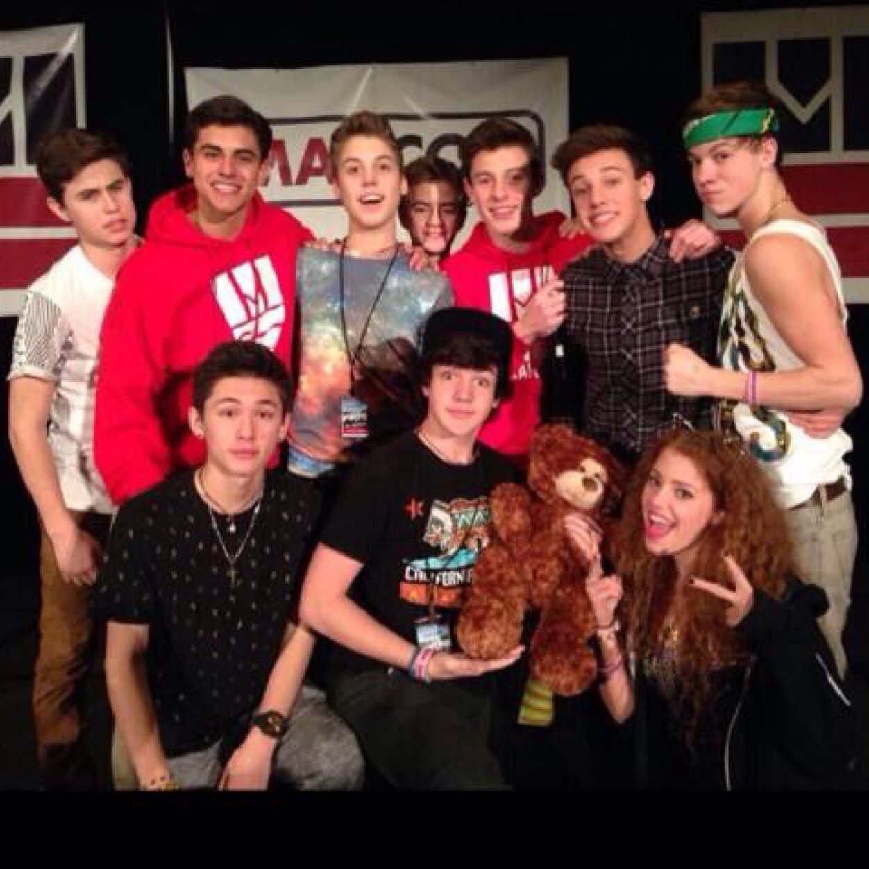 magcon fanpage, i love all 9 of those boys they are the reason i smile. 0/9 help me get noticed. ily all, us against the world (: